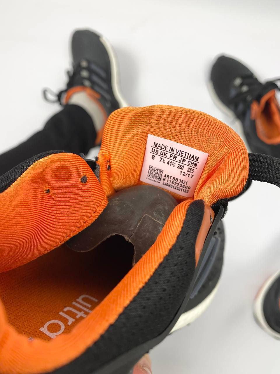 Adidas Boost Black Orange