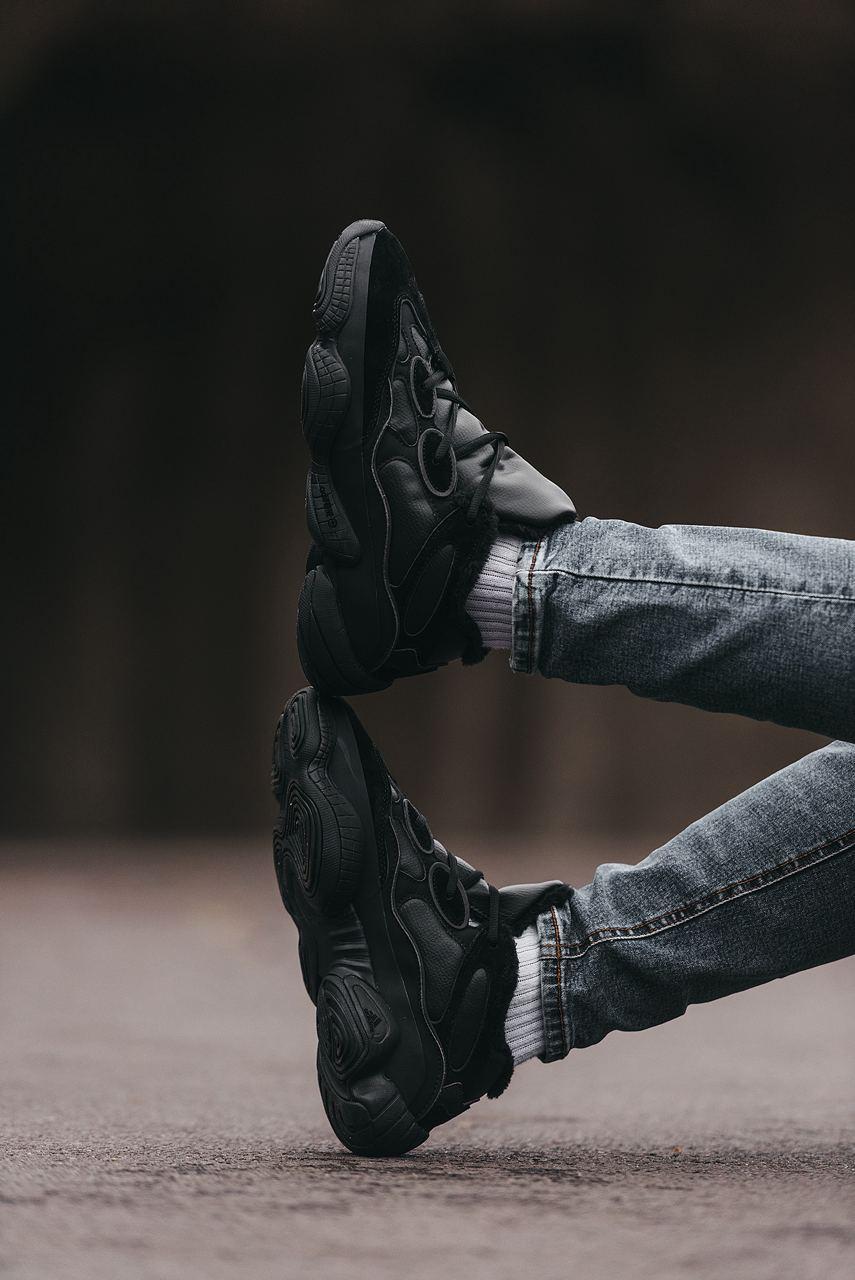 Adidas Yeezy Boost 500 Black Fur