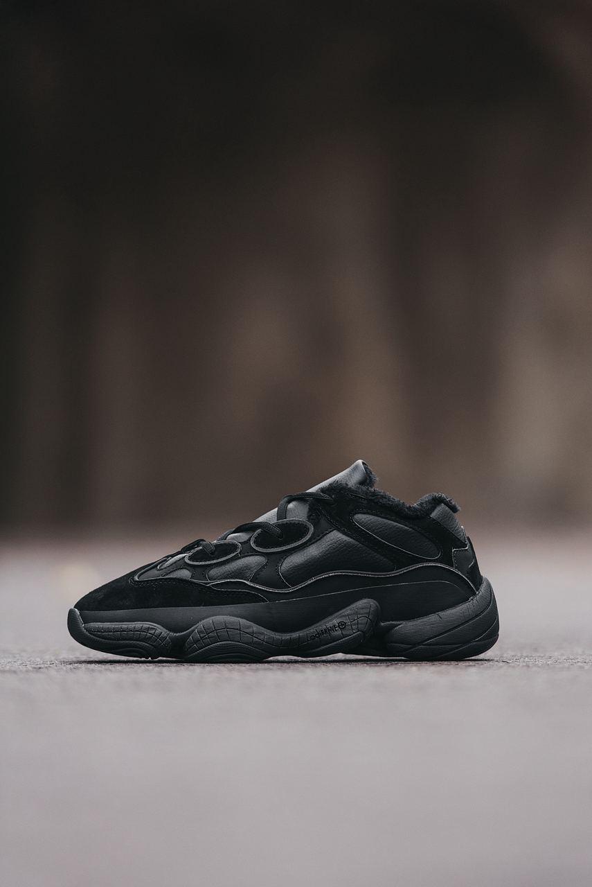 Adidas Yeezy Boost 500 Black Fur