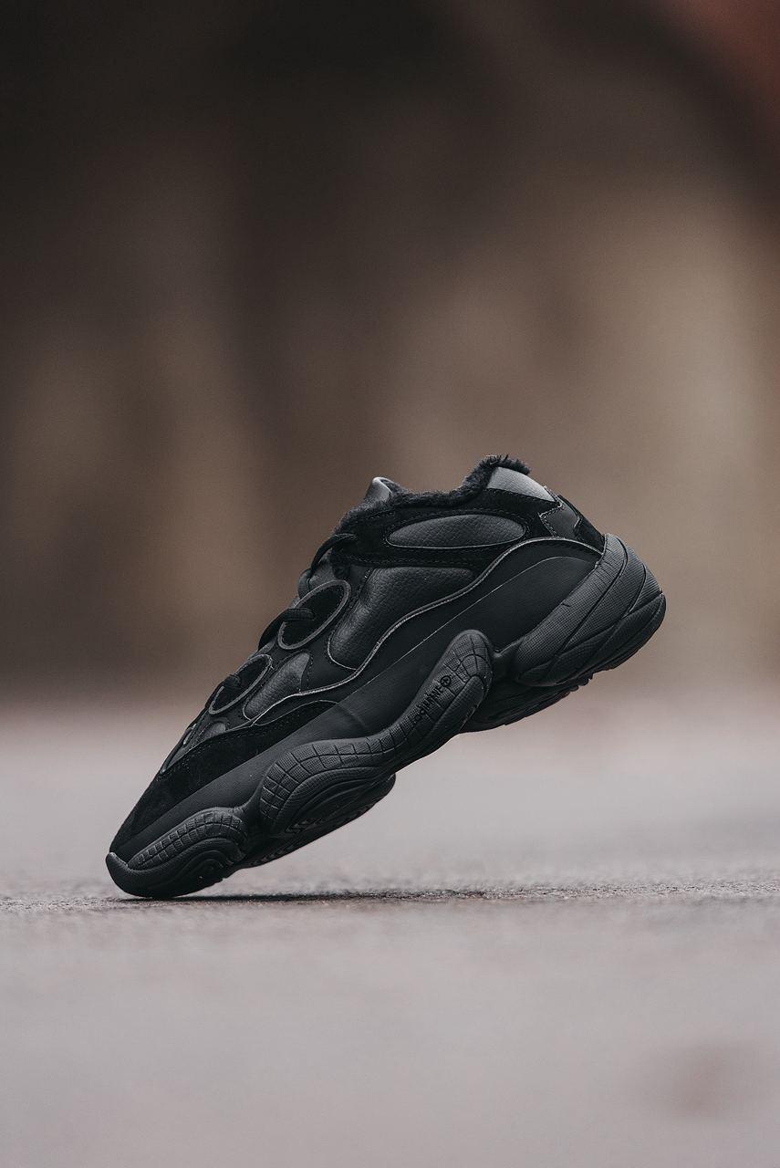 Adidas Yeezy Boost 500 Black Fur
