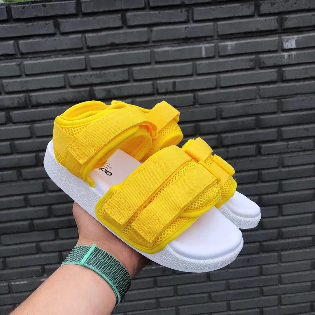 Adidas Yellow White