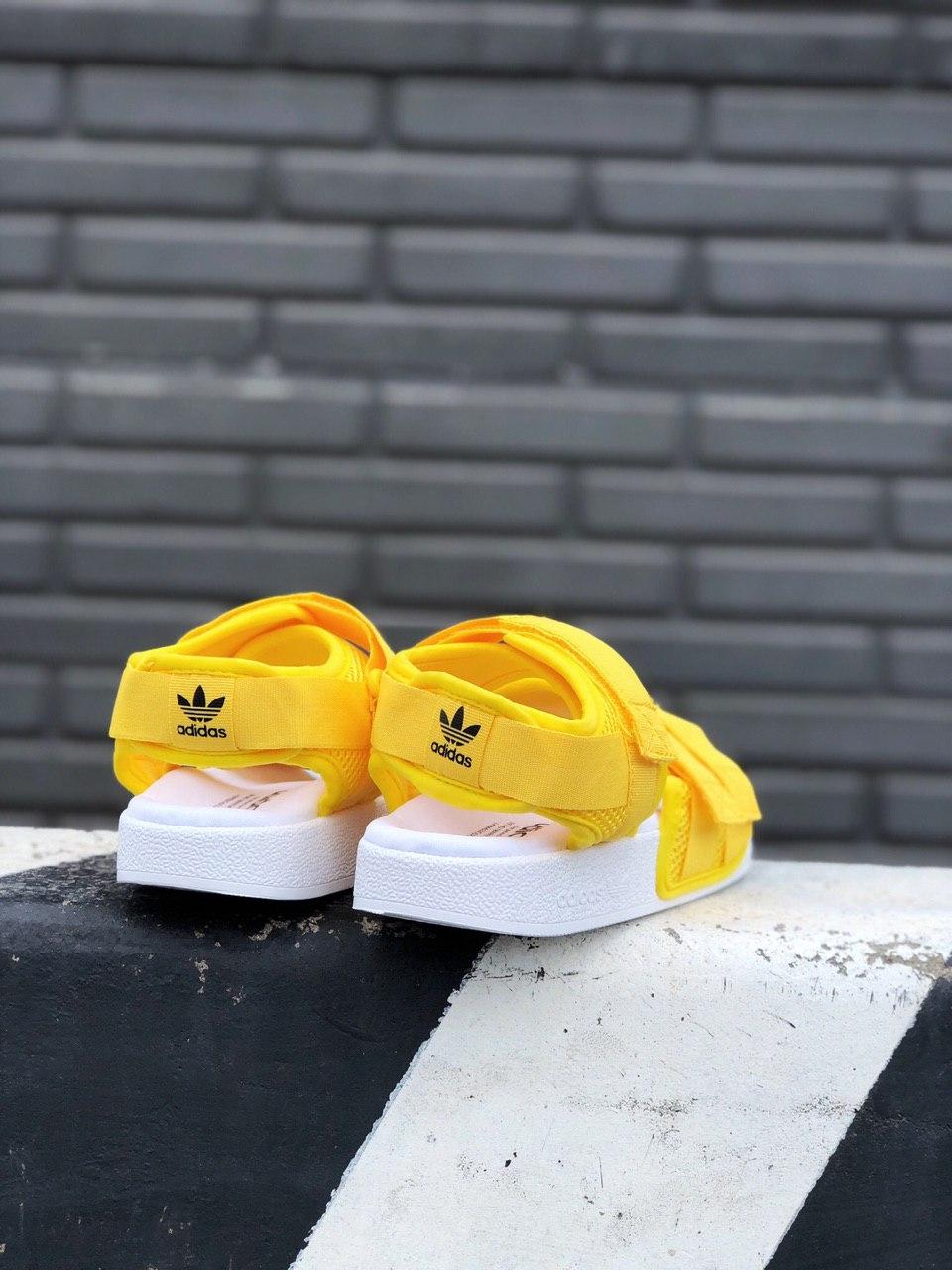 Adidas Yellow White