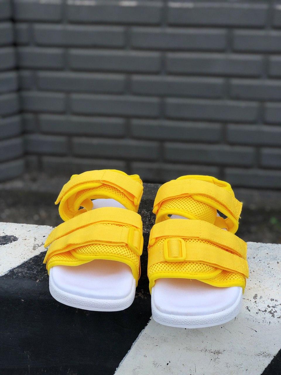 Adidas Yellow White