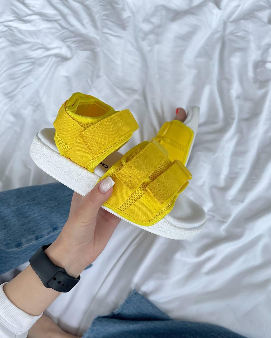 Adidas Yellow White