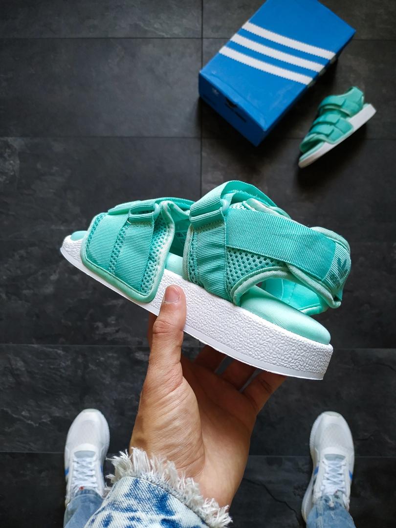Adidas Adilette Mint White