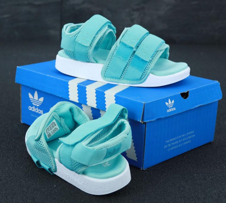 Adidas Adilette Mint White