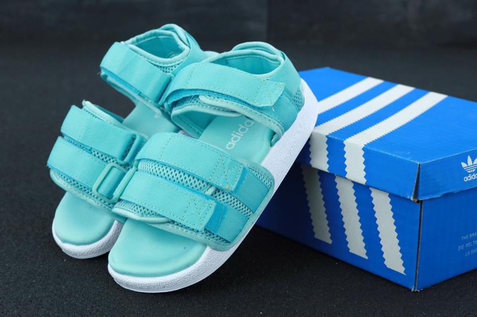 Adidas Adilette Mint White
