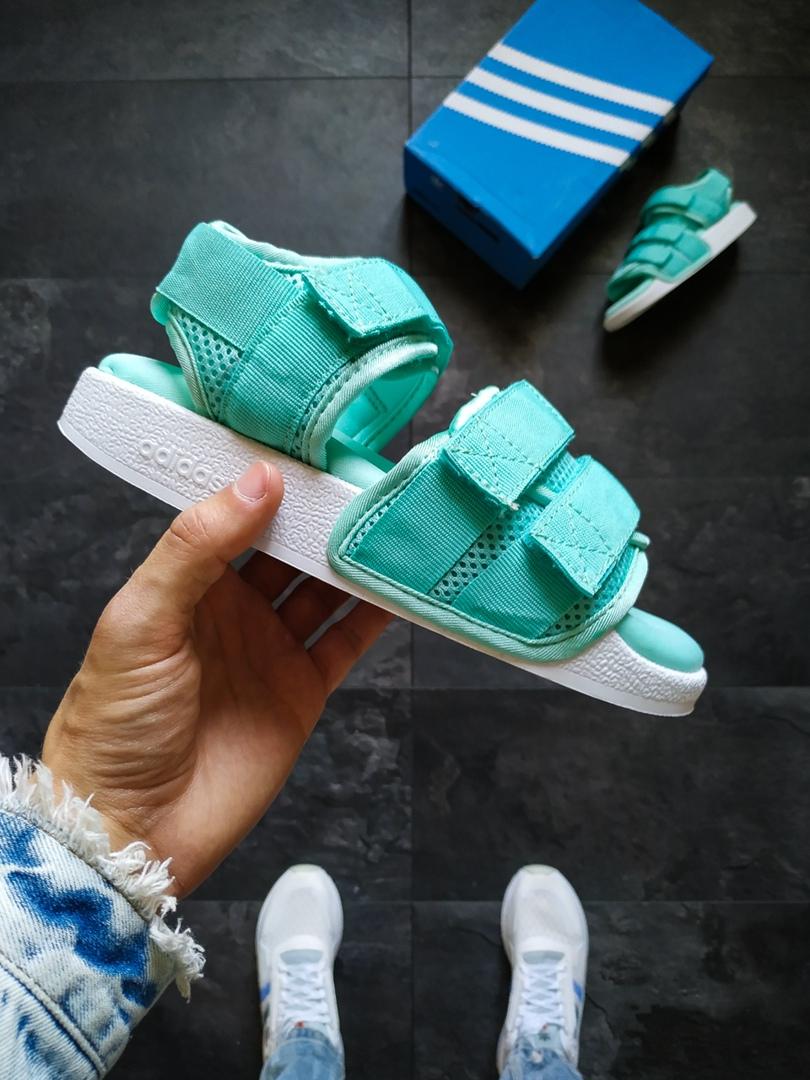 Adidas Adilette Mint White