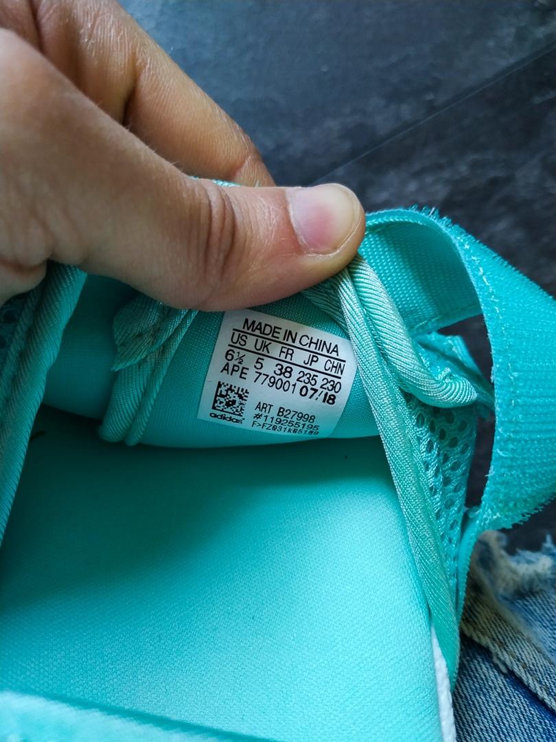 Adidas Adilette Mint White