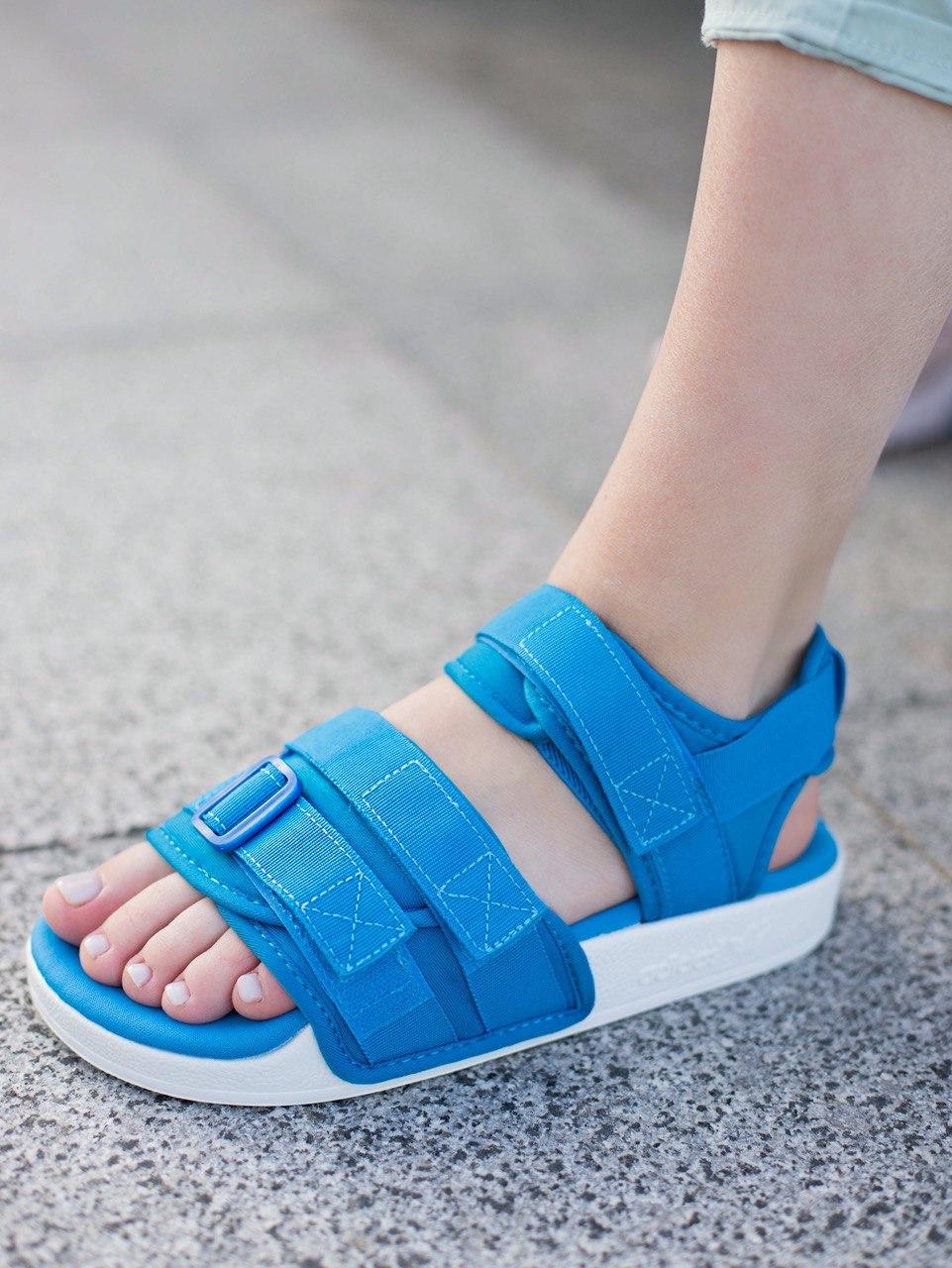 Adidas Adilette Blue White