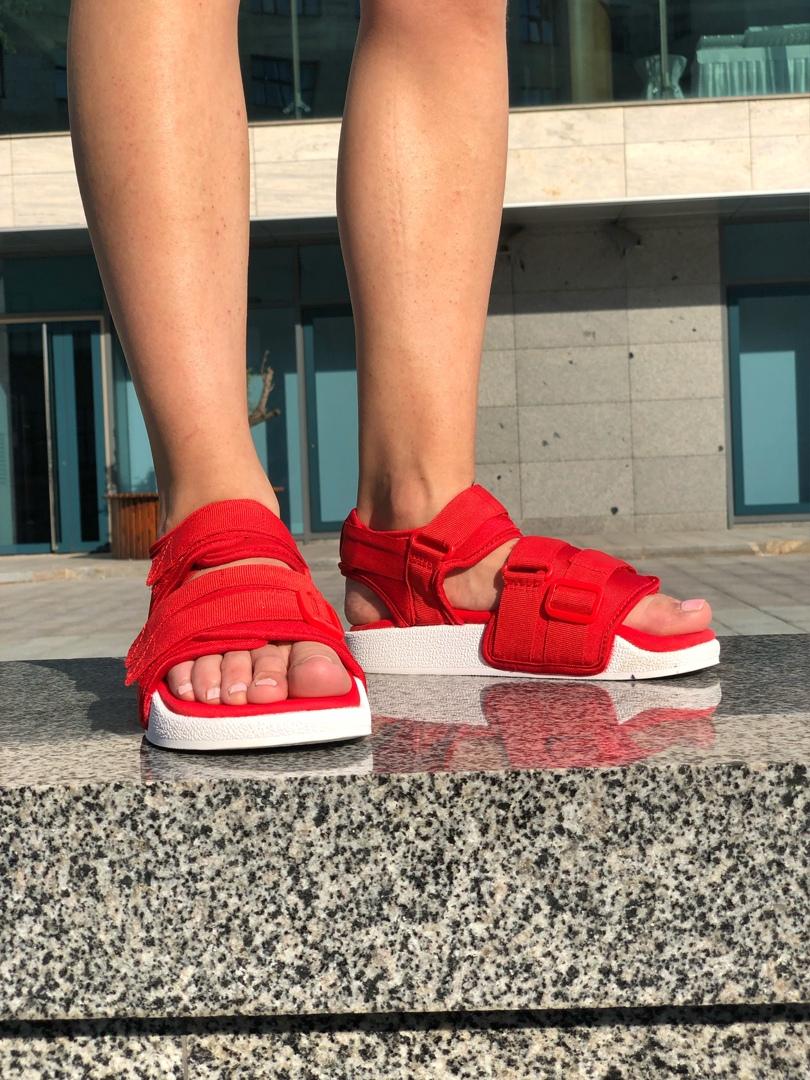 Adidas Adilette Red White