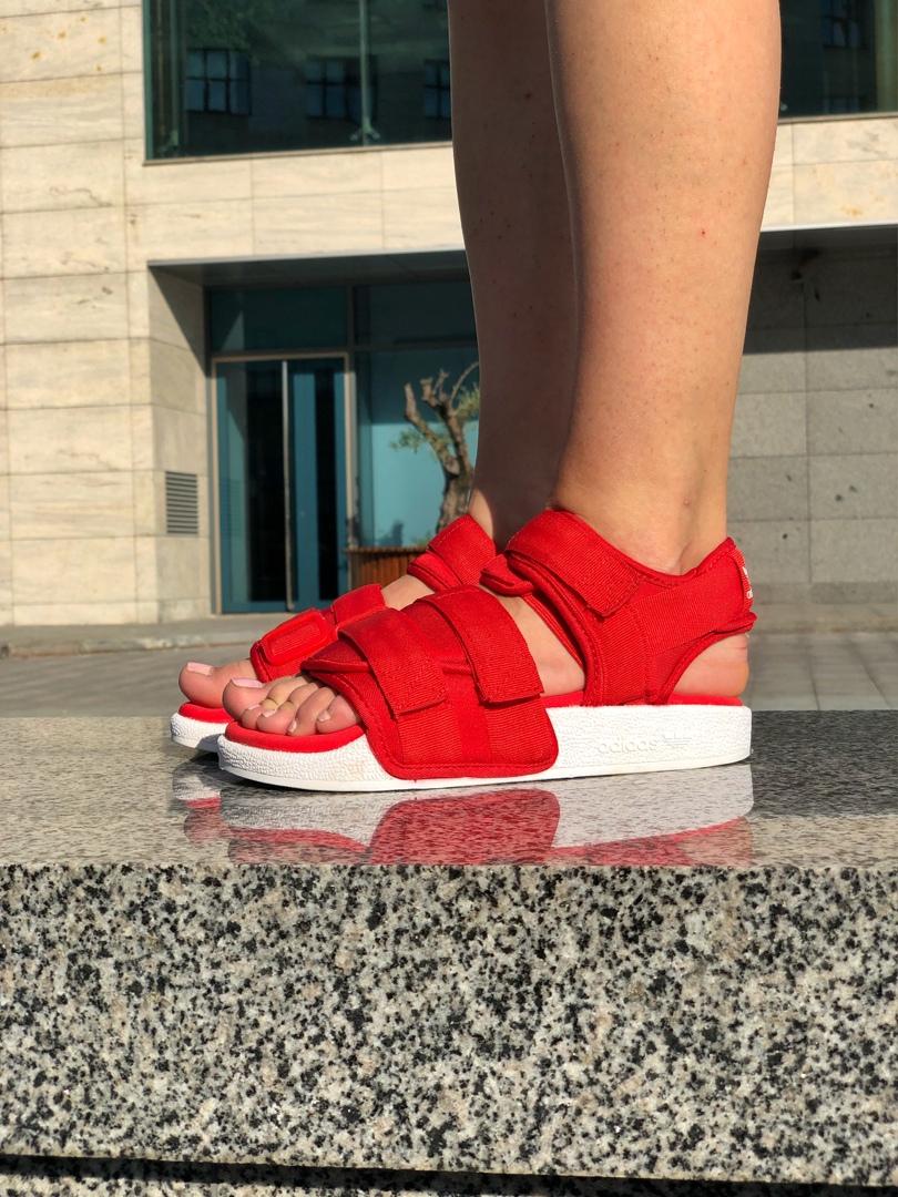 Adidas Adilette Red White