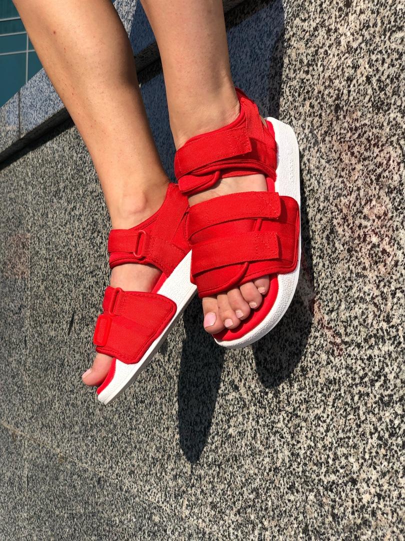Adidas Adilette Red White
