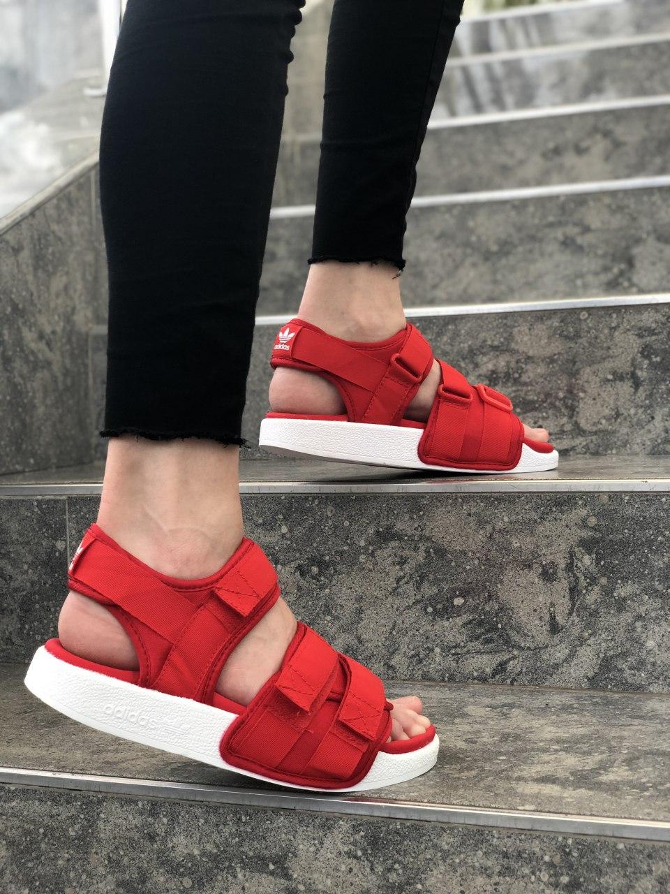 Adidas Adilette Red White