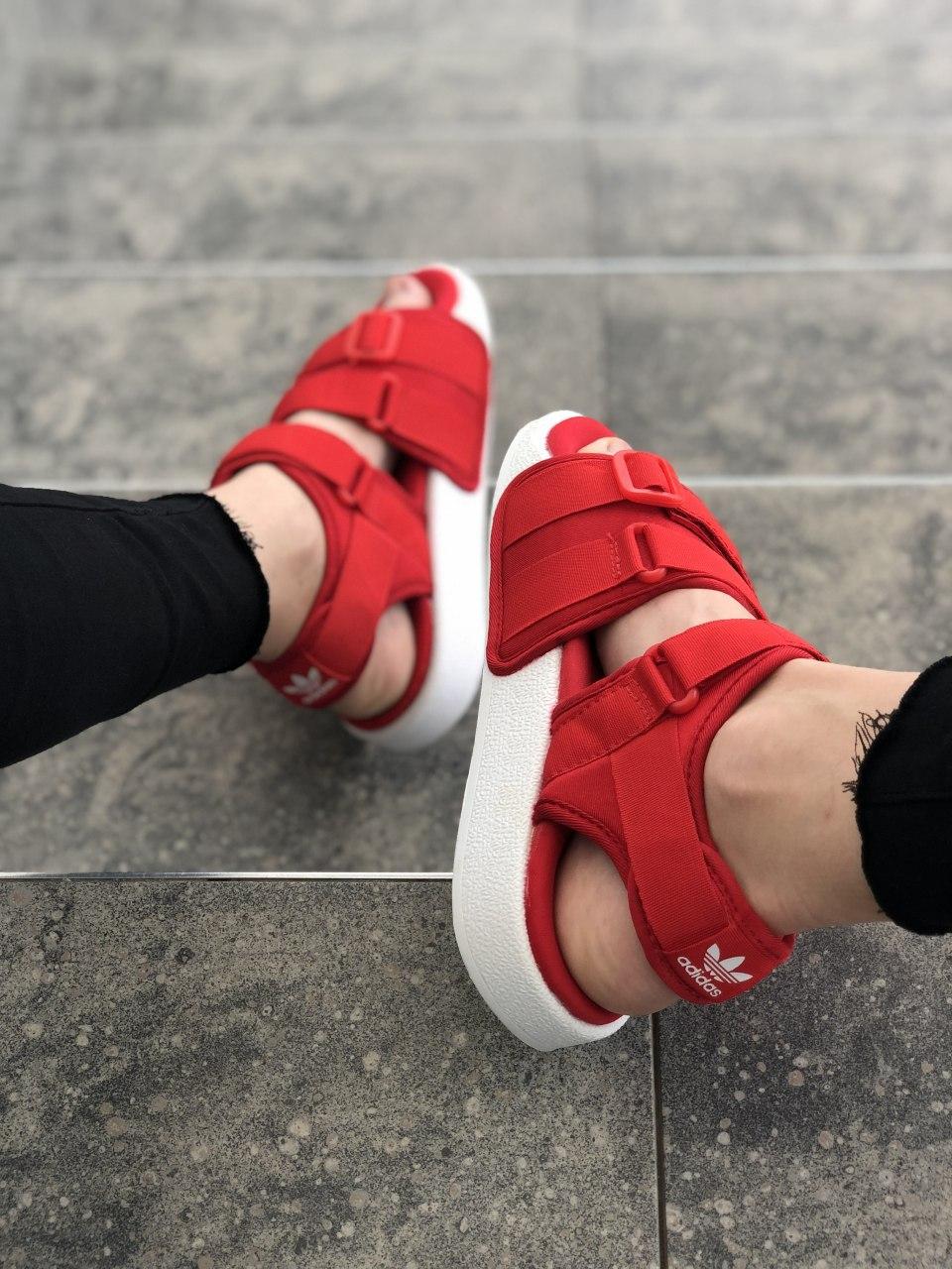 Adidas Adilette Red White