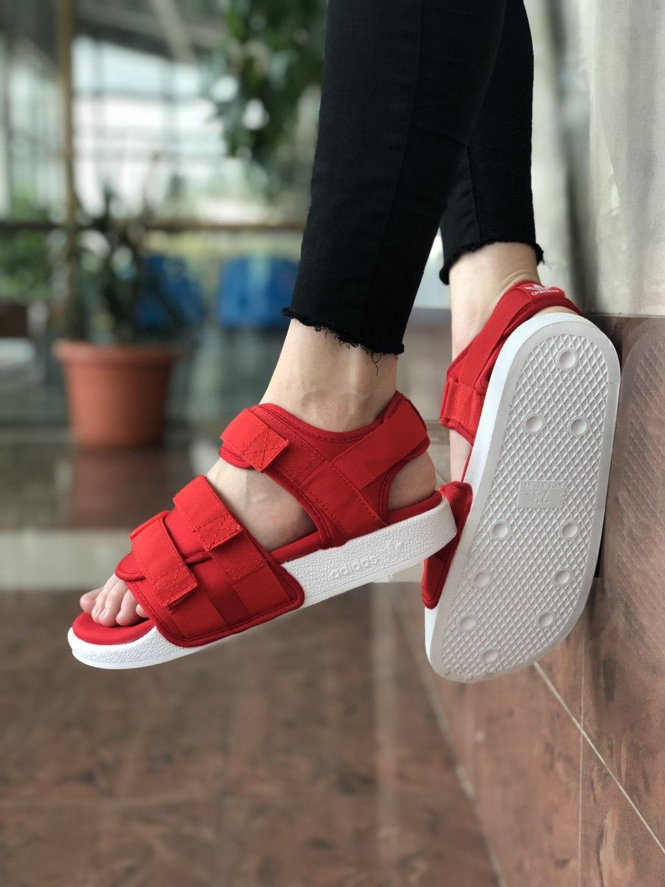 Adidas Adilette Red White