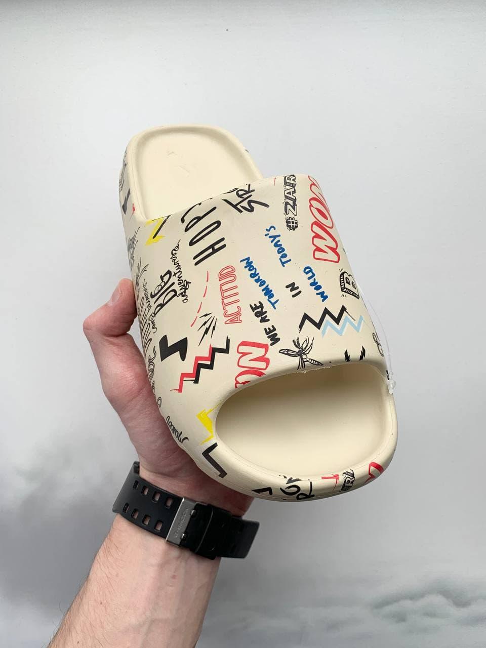 Adidas Yeezy Slide Graffiti Custom