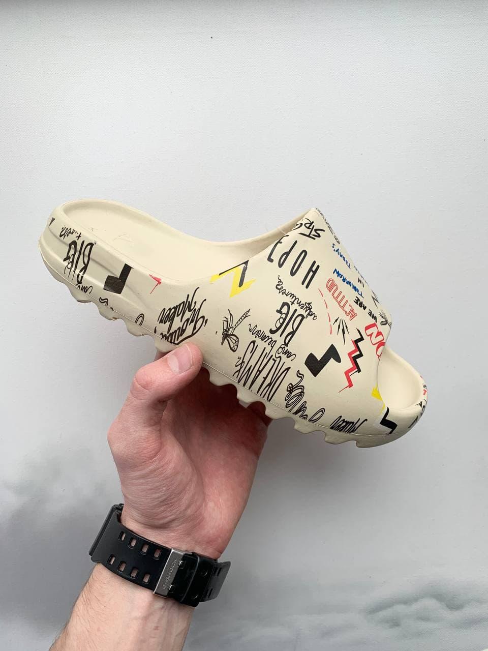 Adidas Yeezy Slide Graffiti Custom