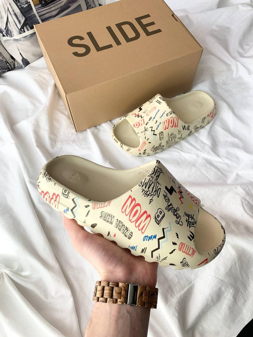 Adidas Yeezy Slide Graffiti Custom