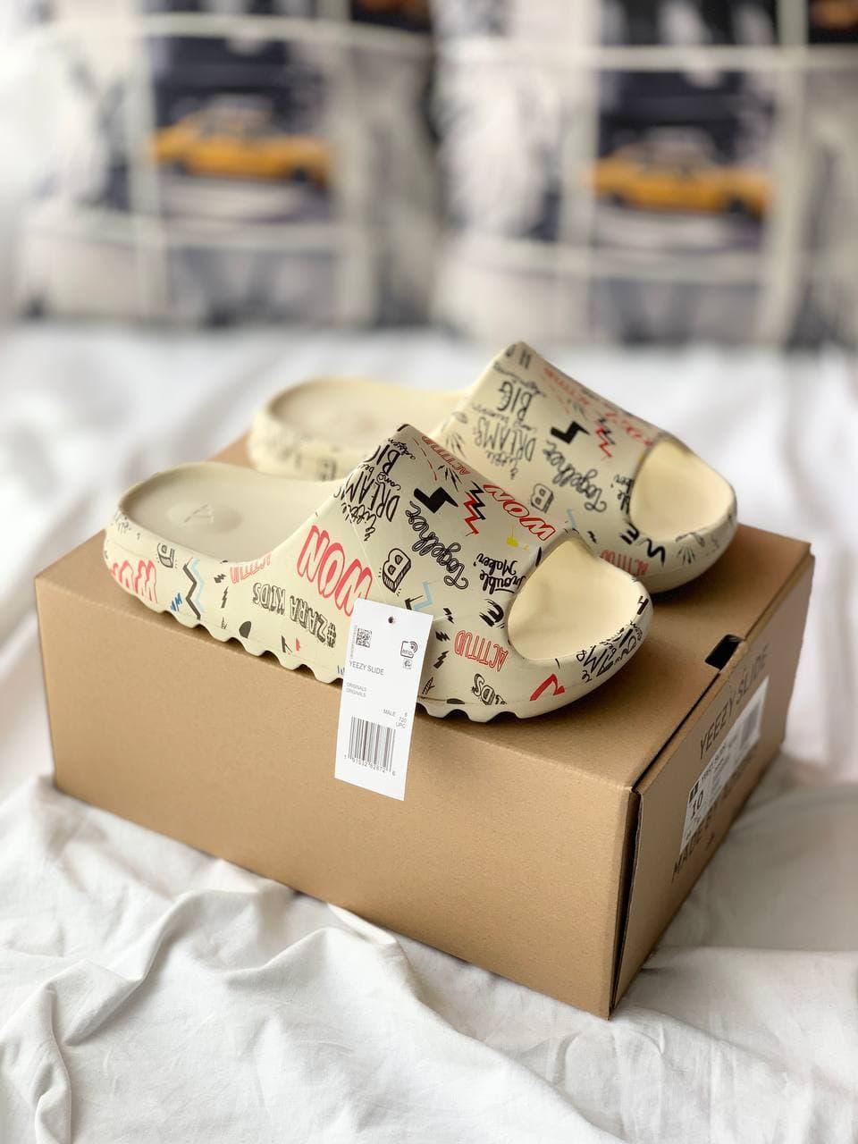 Adidas Yeezy Slide Graffiti Custom