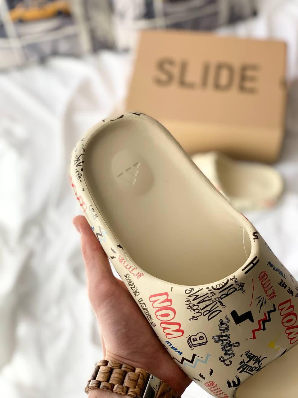 Adidas Yeezy Slide Graffiti Custom