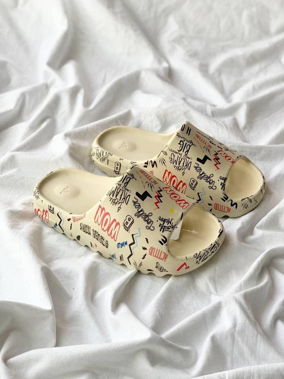 Adidas Yeezy Slide Graffiti Custom