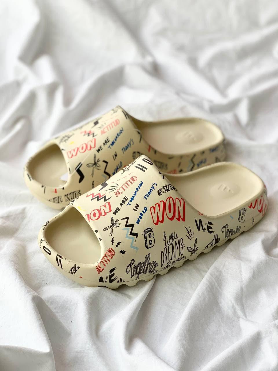 Adidas Yeezy Slide Graffiti Custom