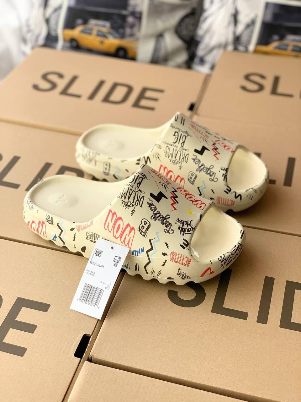 Adidas Yeezy Slide Graffiti Custom
