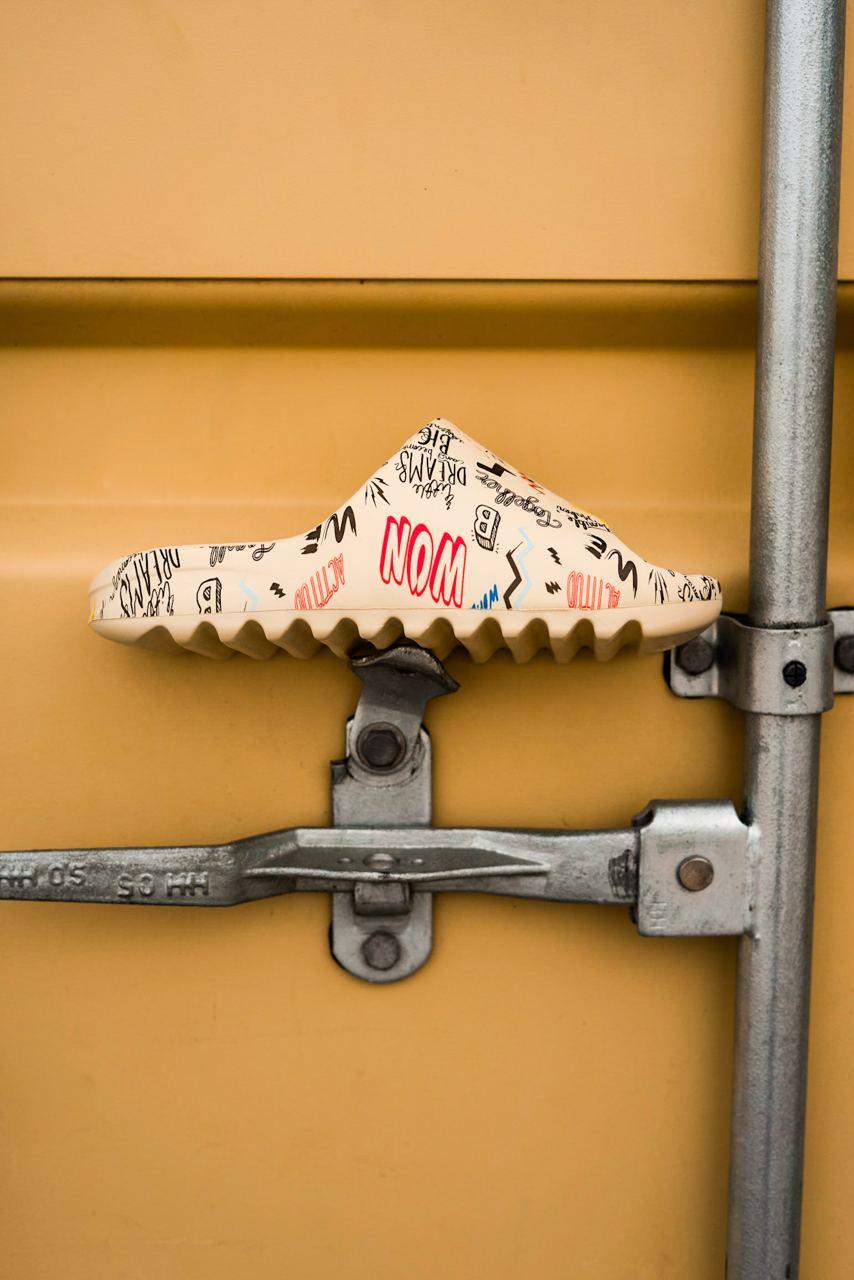 Adidas Yeezy Slide Graffiti Custom