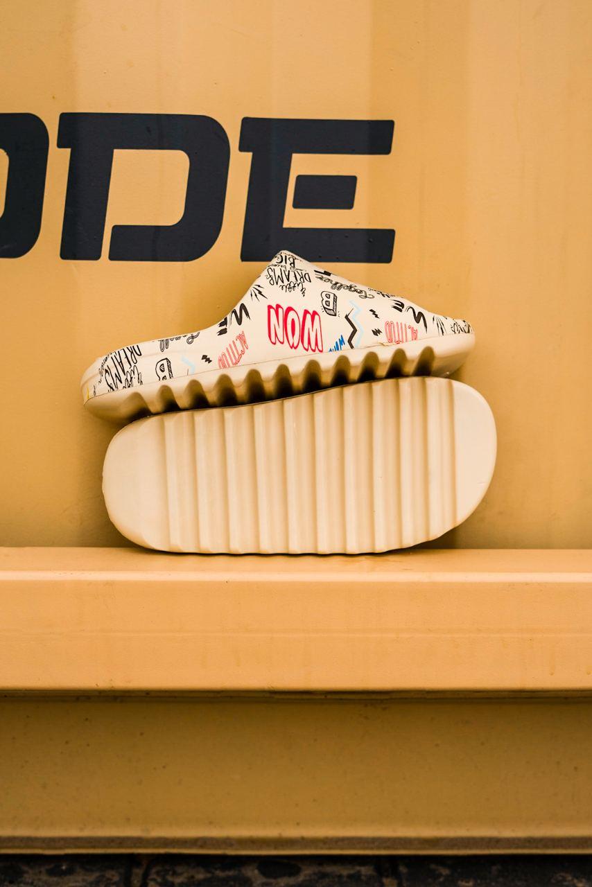 Adidas Yeezy Slide Graffiti Custom