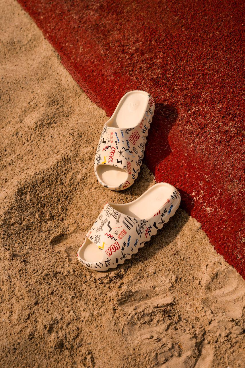 Adidas Yeezy Slide Graffiti Custom