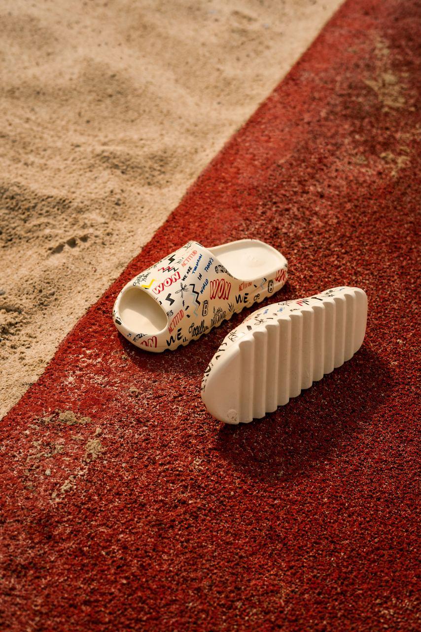 Adidas Yeezy Slide Graffiti Custom