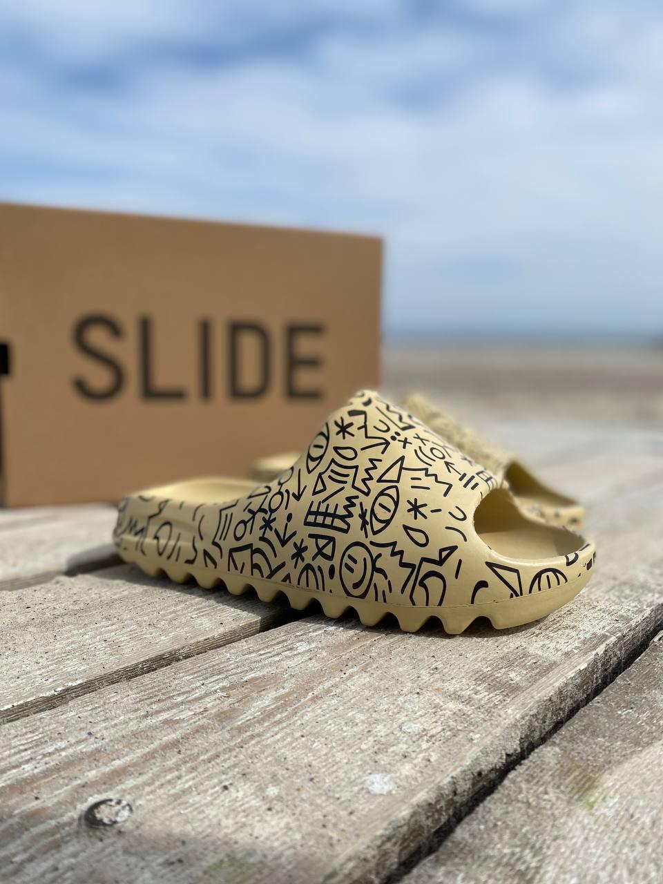 Adidas Yeezy Slide Graffiti