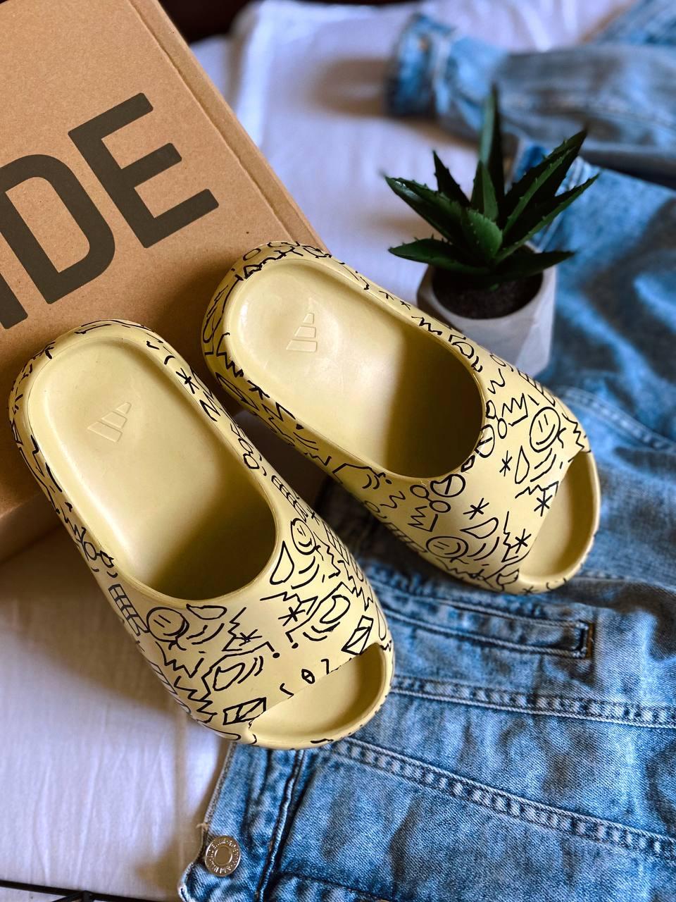 Adidas Yeezy Slide Graffiti