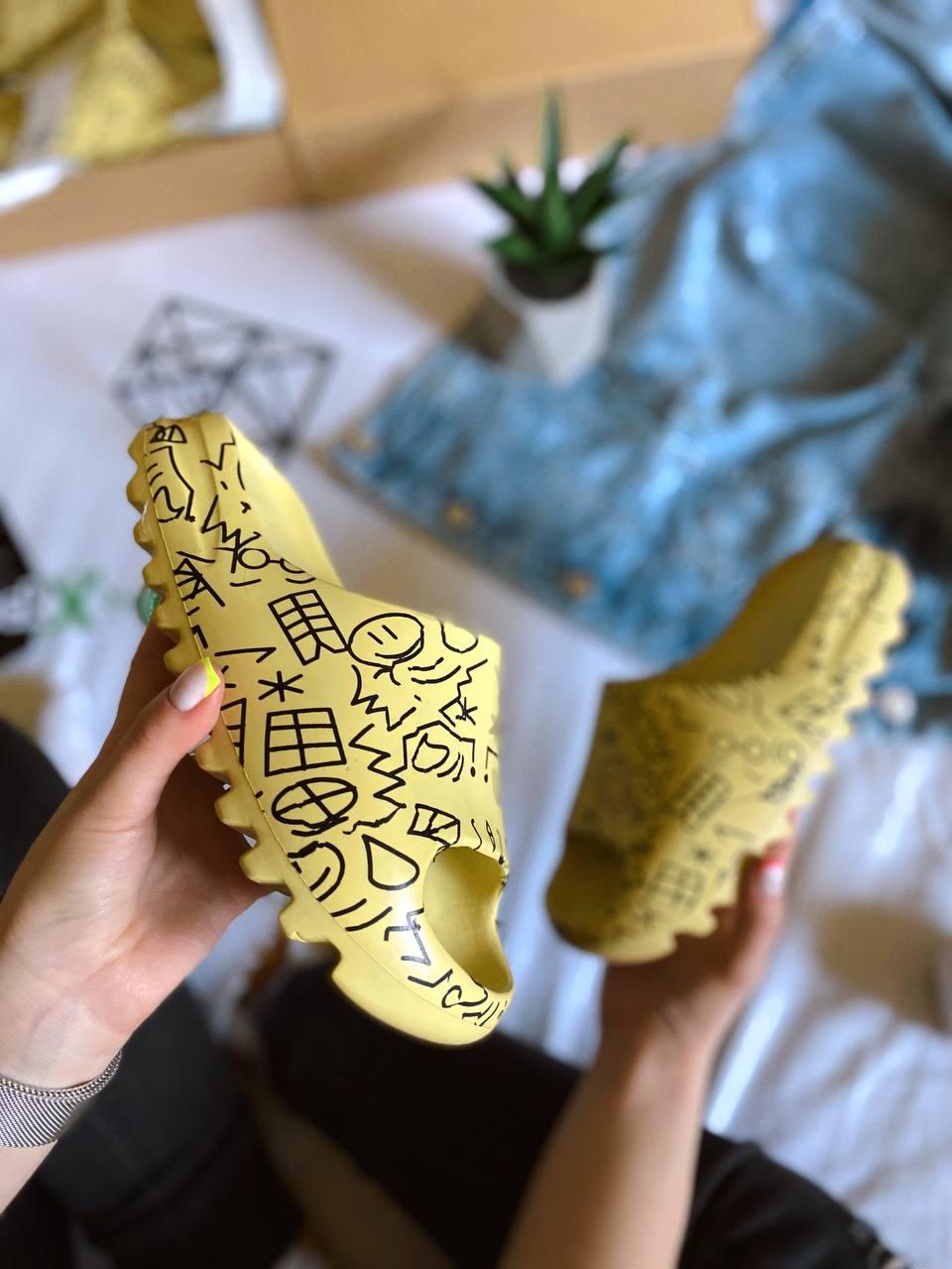 Adidas Yeezy Slide Graffiti