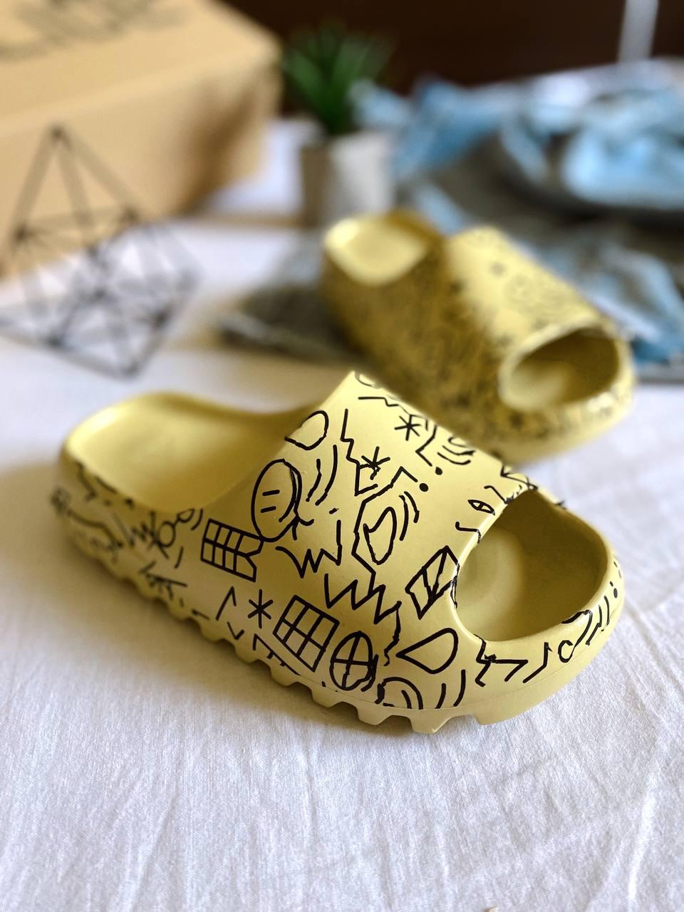 Adidas Yeezy Slide Graffiti