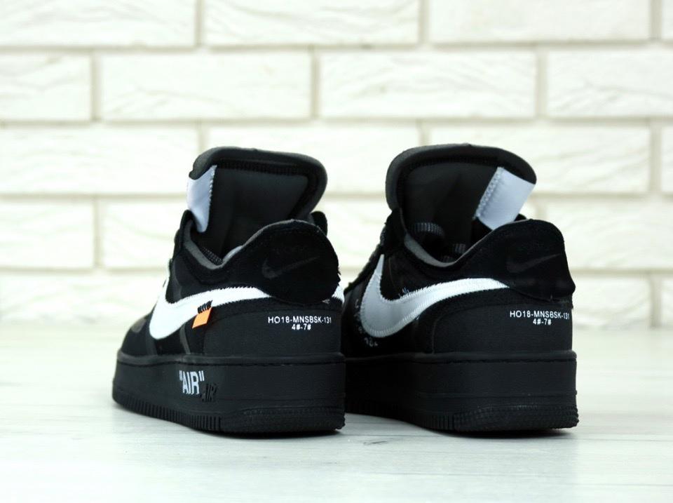 Nike AF X Off-White «Black White» 1