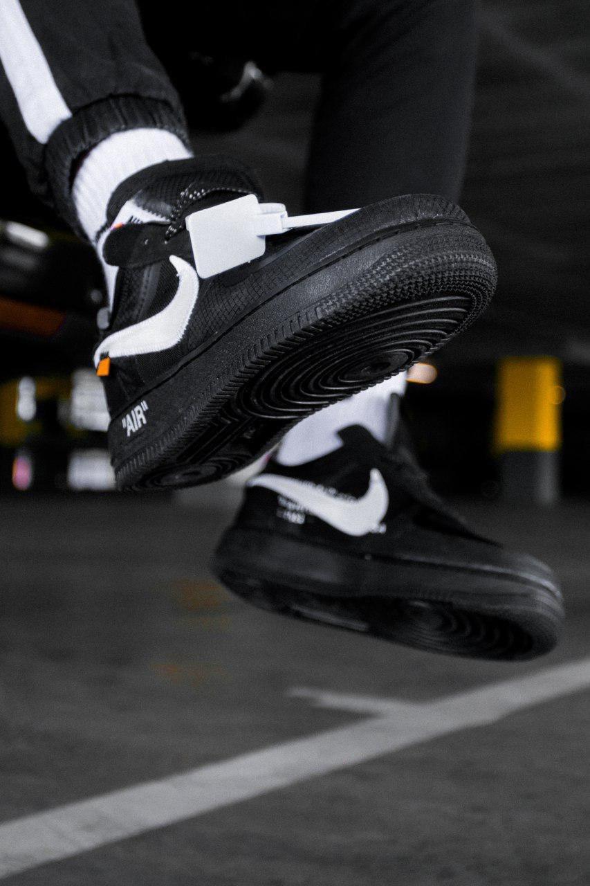 Nike AF X Off-White «Black White» 1