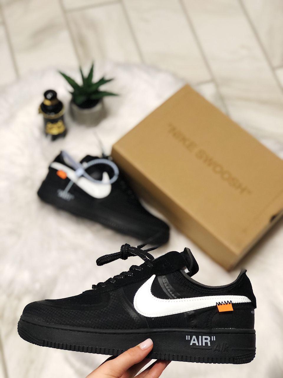 Nike AF X Off-White «Black White» 1