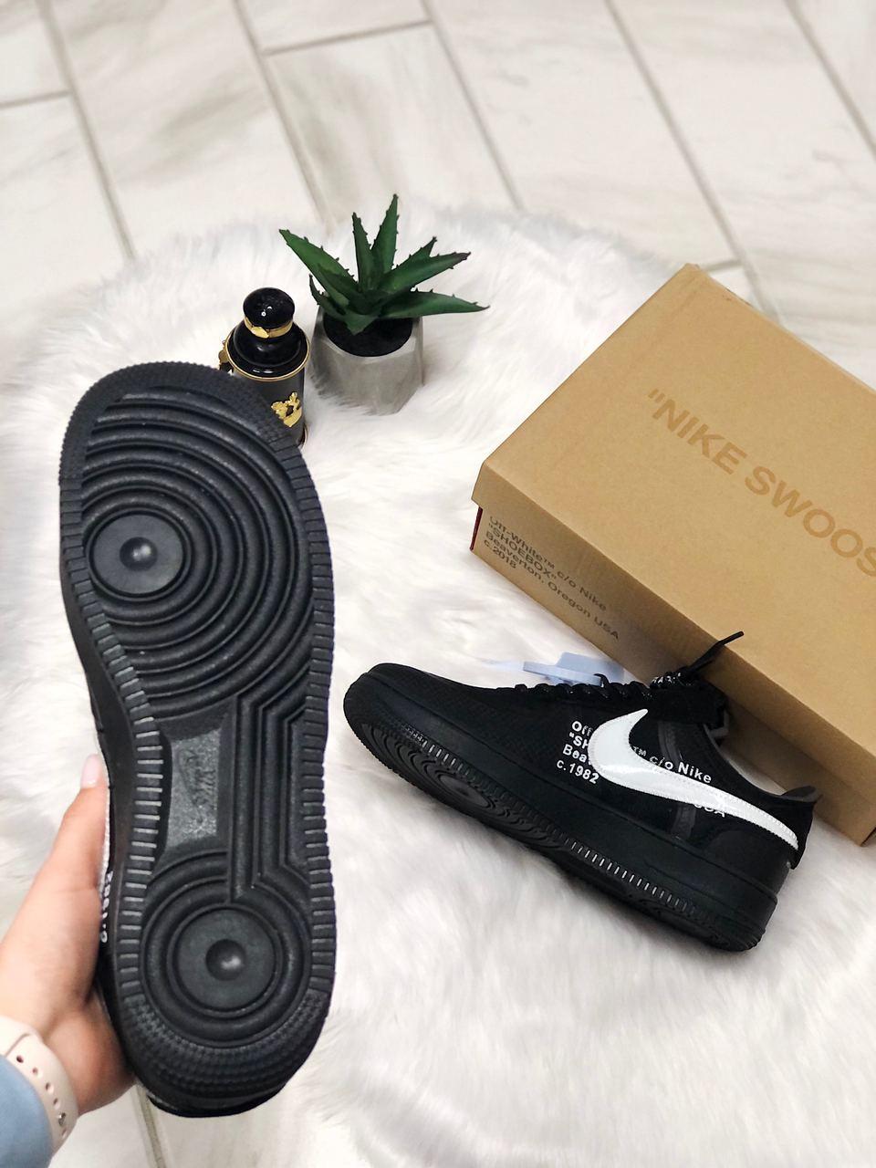 Nike AF X Off-White «Black White» 1
