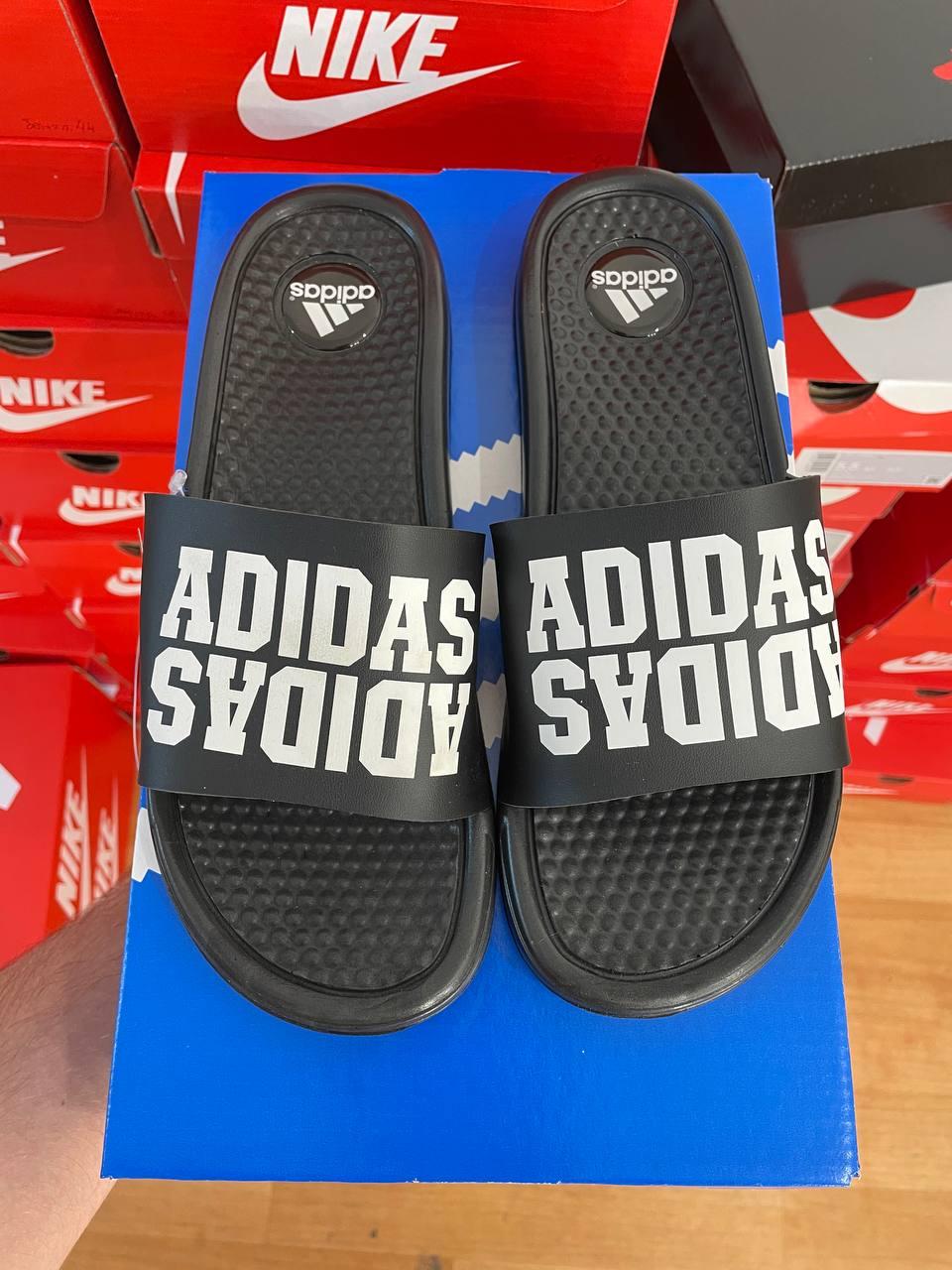 Adidas Black «White Logo» 1