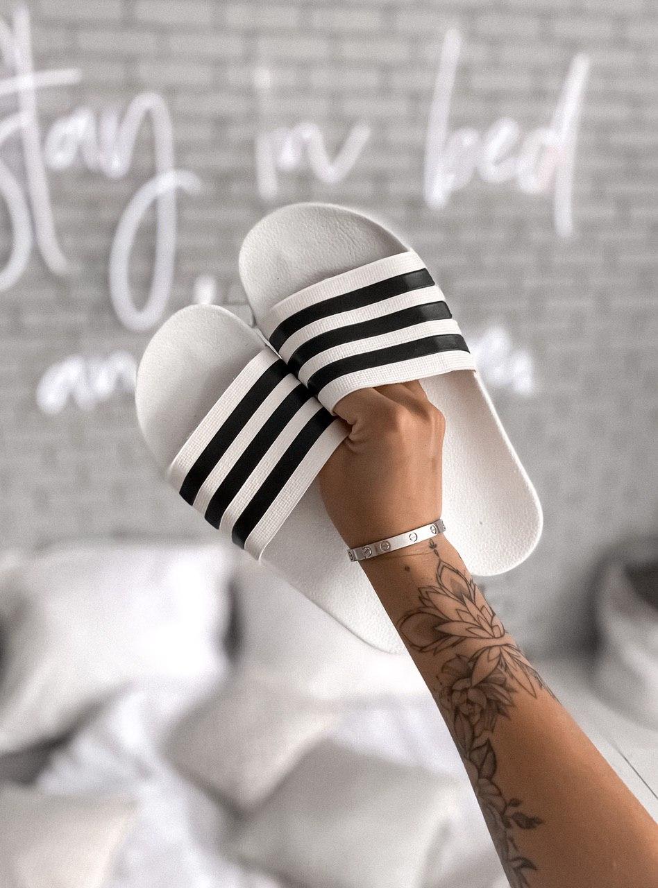 Adidas White Black