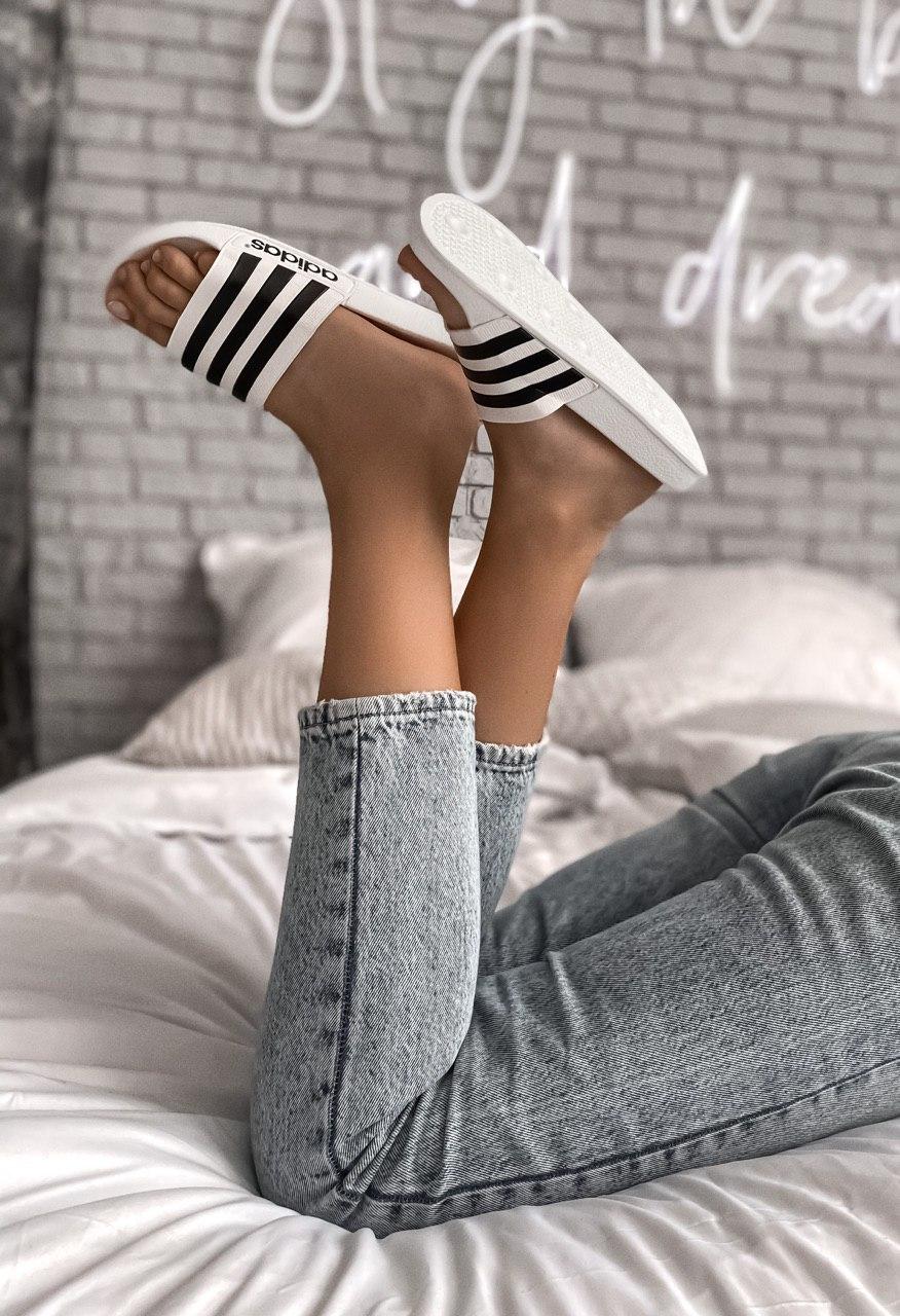 Adidas White Black