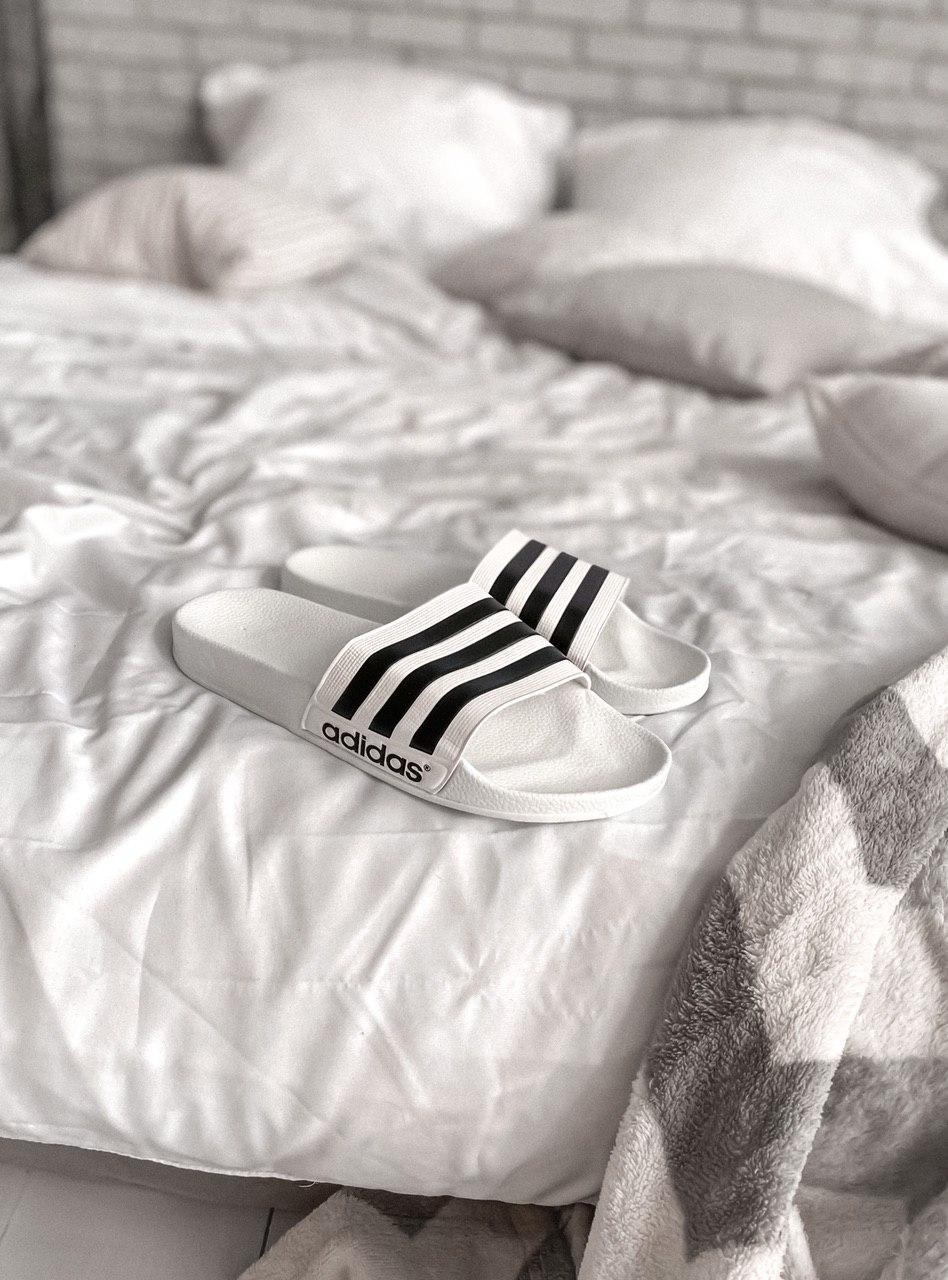 Adidas White Black