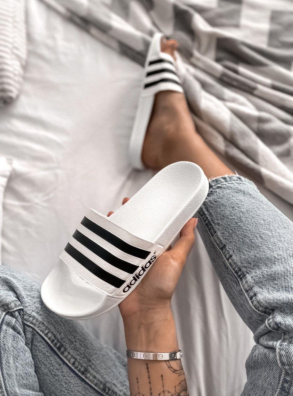 Adidas White Black