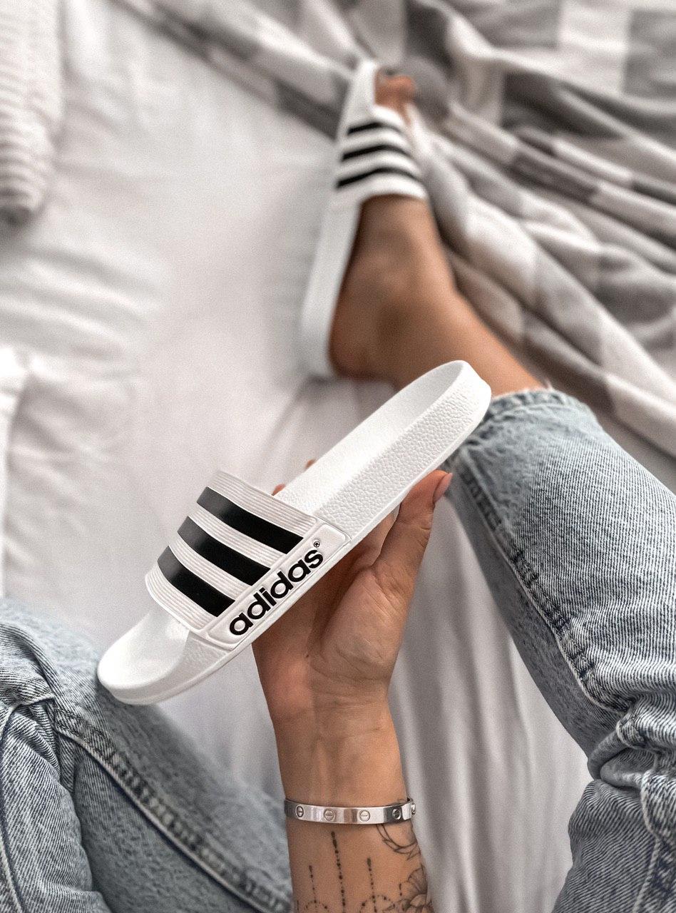 Adidas White Black