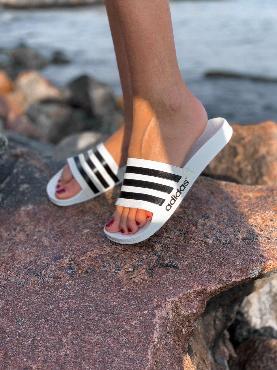 Adidas White Black