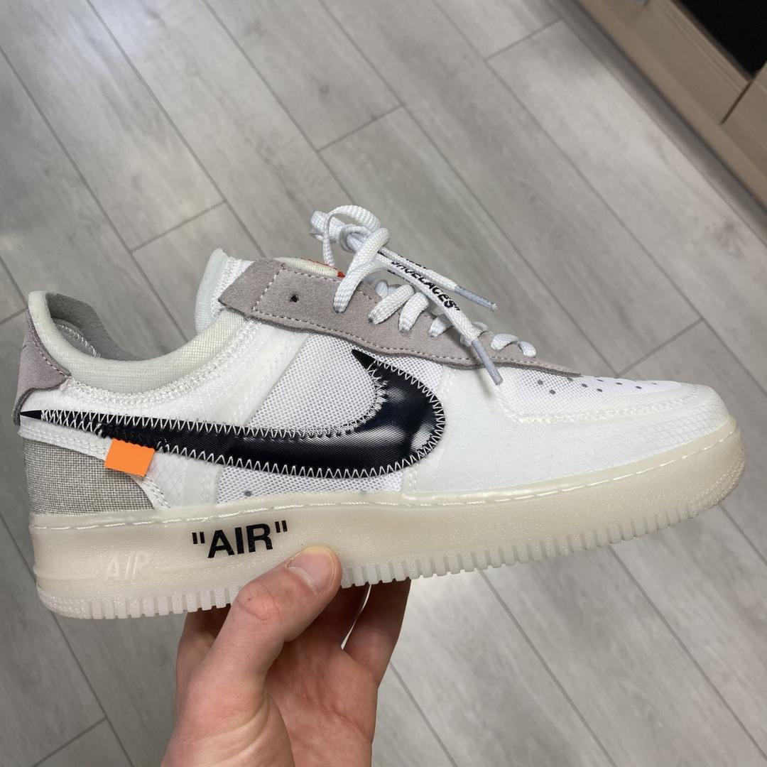 Nike AF X Off-White «White Black» 1