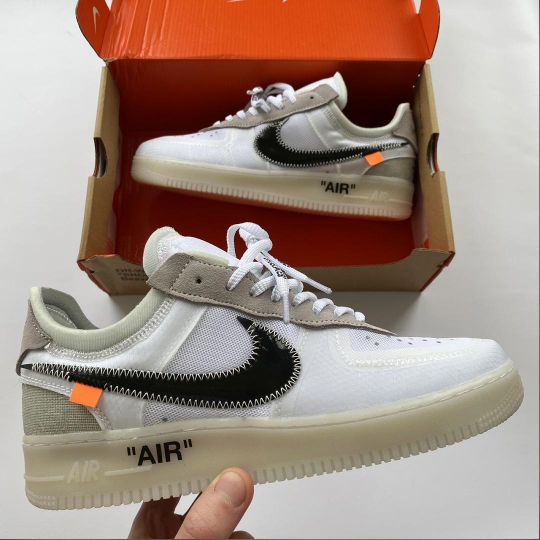 Nike AF X Off-White «White Black» 1