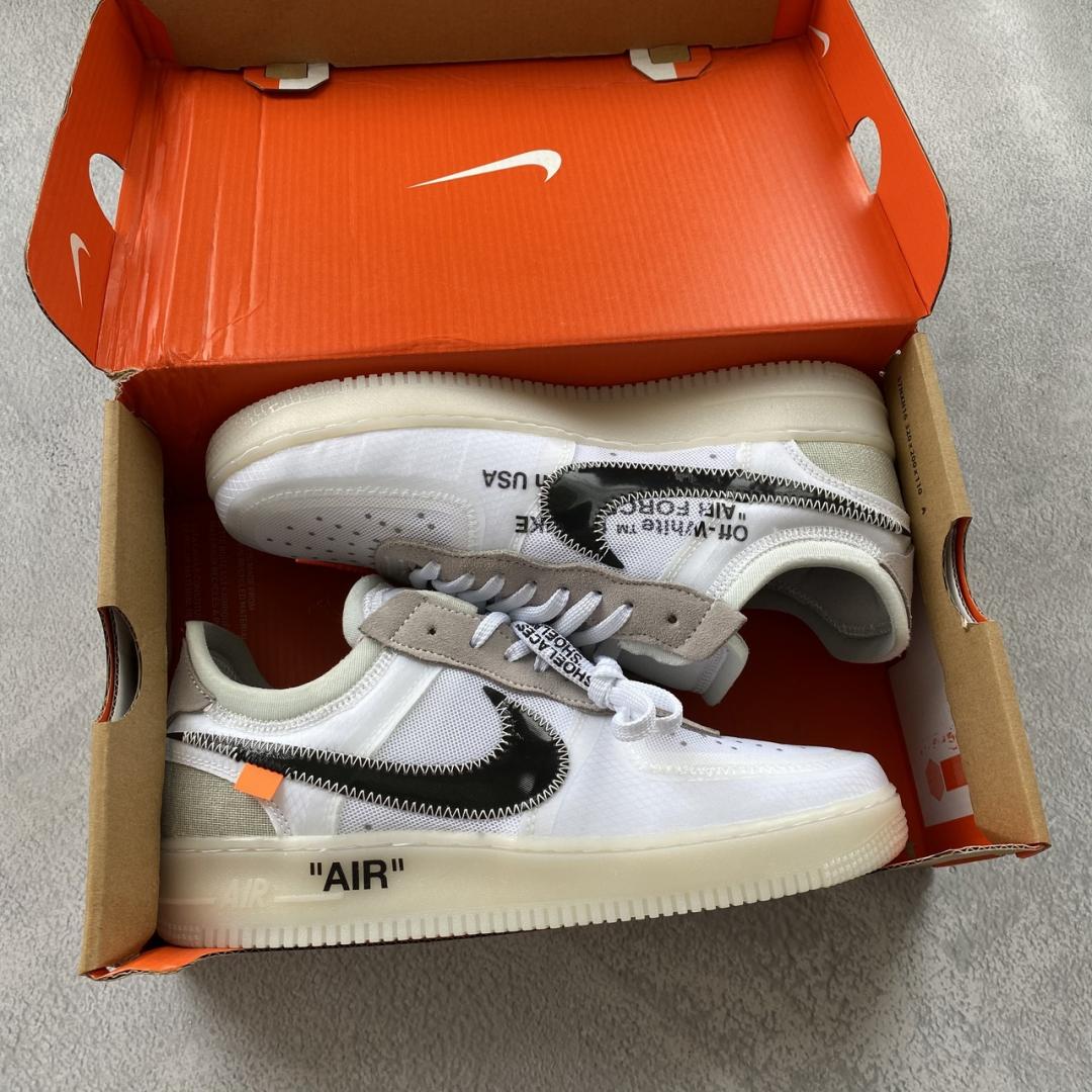 Nike AF X Off-White «White Black» 1